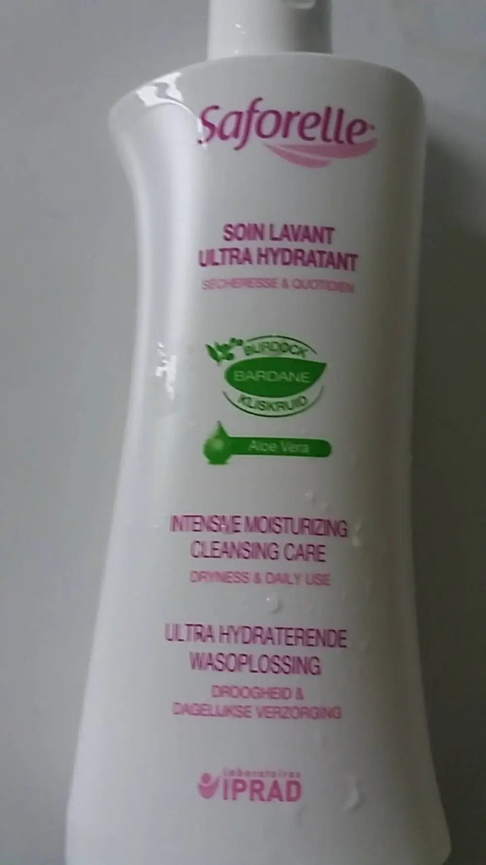 SAFORELLE - Savon lavant ultra hydratant