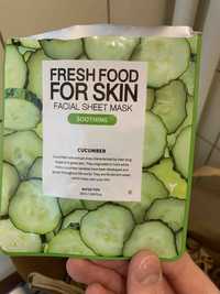 FARM SKIN - Fresh food for skin - Facial sheet mask