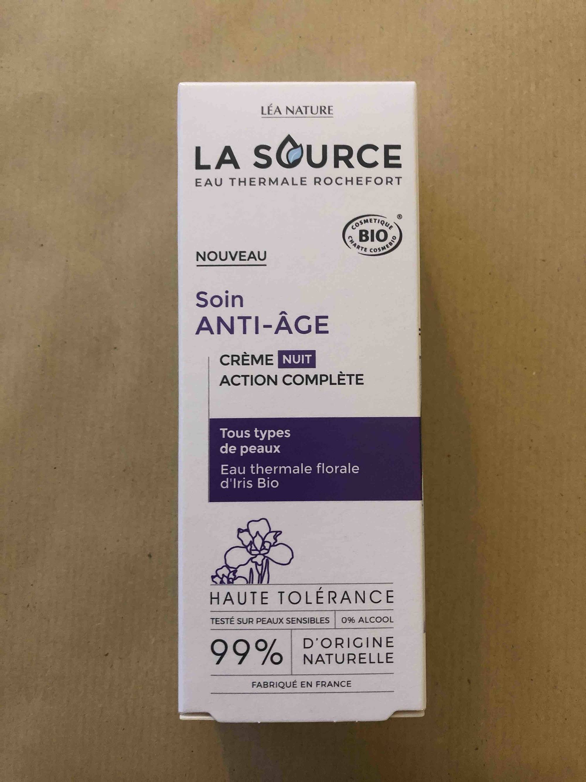 LA SOURCE EAU THERMALE ROCHEFORT - Soin anti-âge - Crème nuit action complète