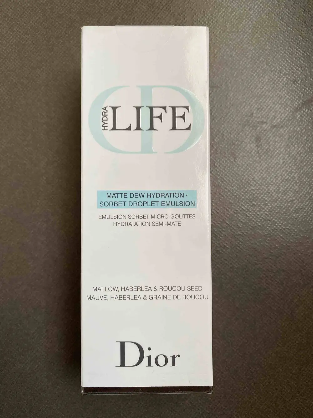 DIOR - Hydra life - Émulsion sorbet micro-gouttes hydratation semi-mate