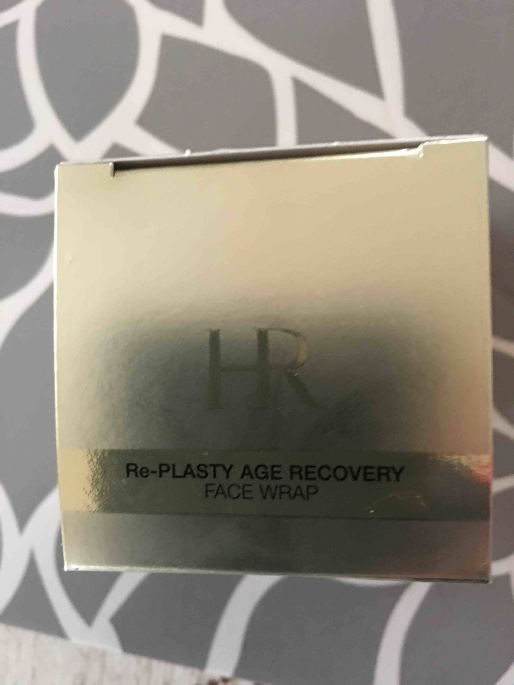 HELENA RUBINSTEIN - HR Re-Plasty age recovery - Face wrap