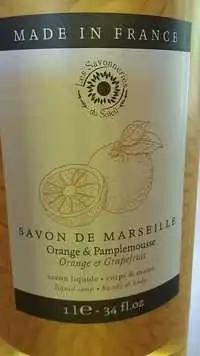 LES SAVONNERIES DU SOLEIL - Savon de Marseille Savon liquide