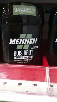 MENNEN - Bois brut - Déodorant 48h