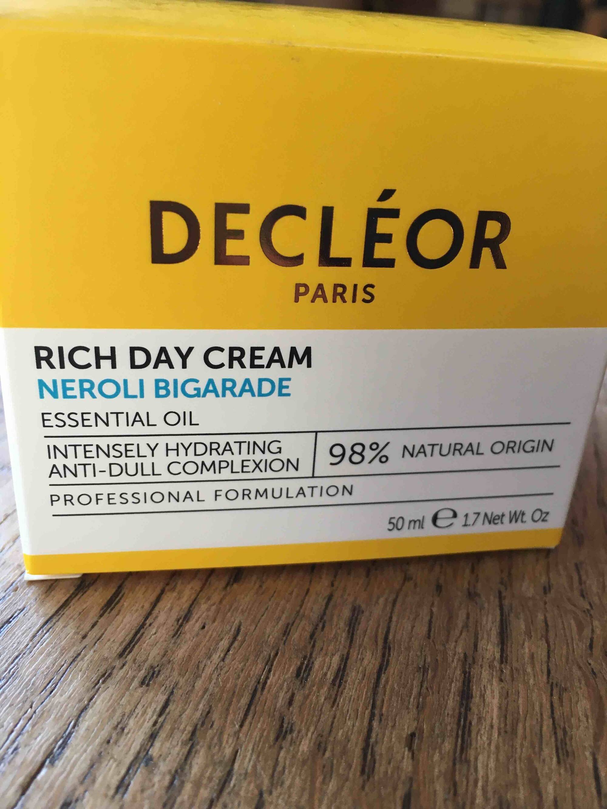 DECLÉOR - Neroli bigarade - Rich day cream