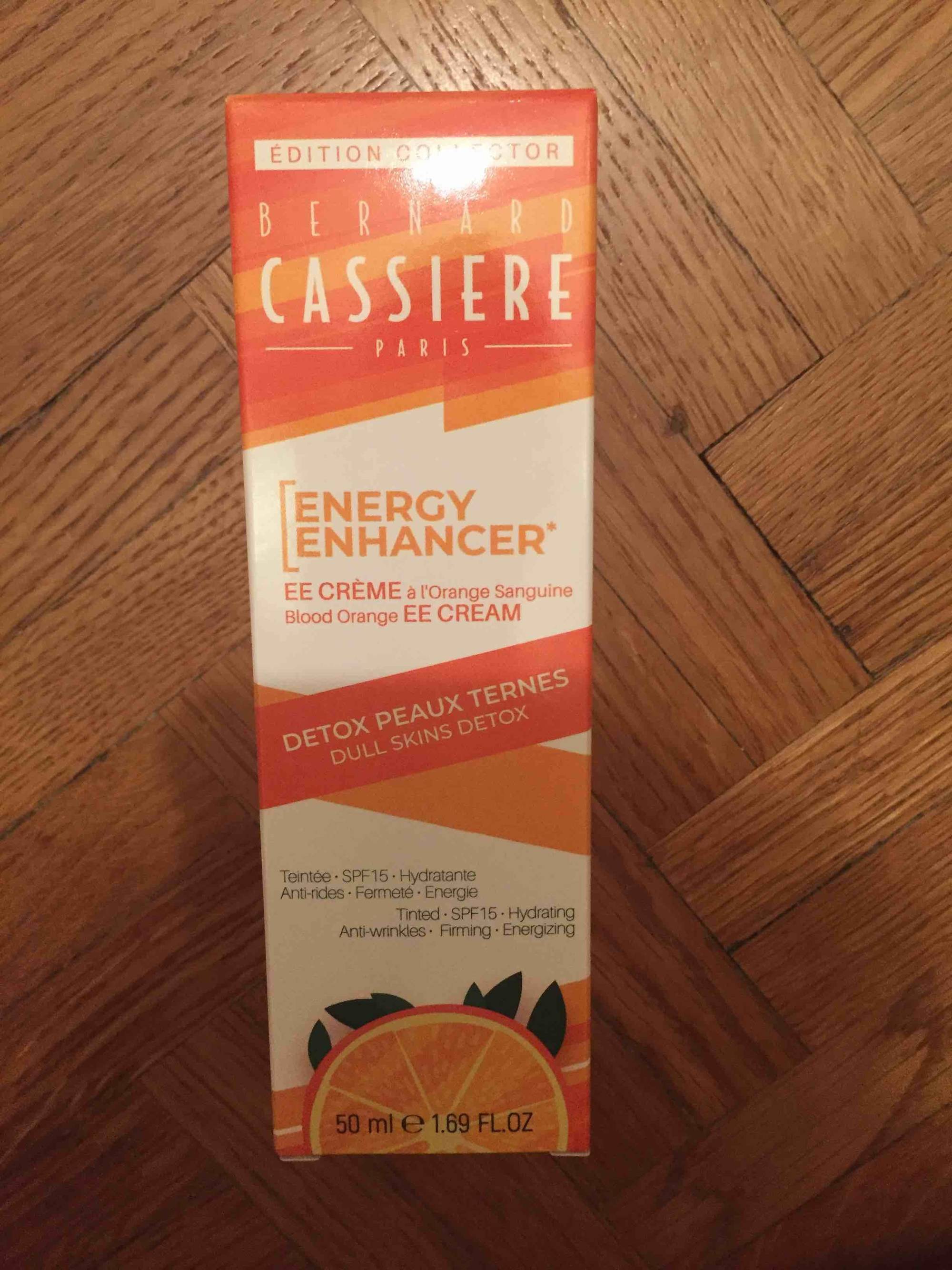 BERNARD CASSIÈRE - Energy enhancer - EE Crème à l'orange sanguine SPF 15