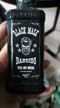 BANDIDO - Black mask - Peel off mask