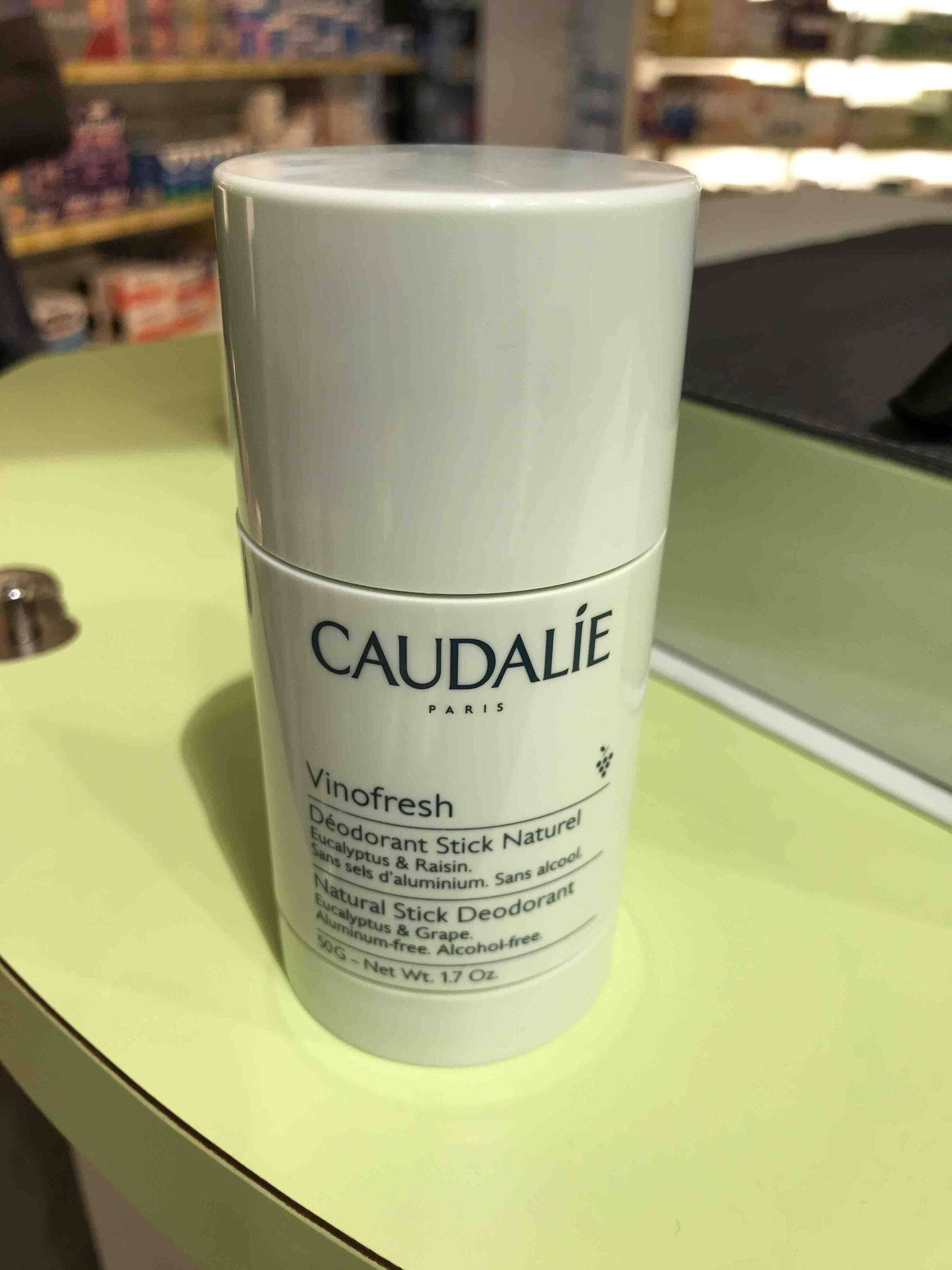 CAUDALIE - Vinofresh - Déodorant stick naturel