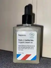 SAPIENS - Huile à barbe bio