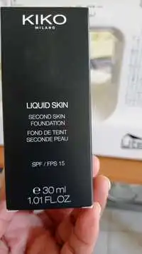 KIKO - Liquid skin - Fond de teint seconde peau 