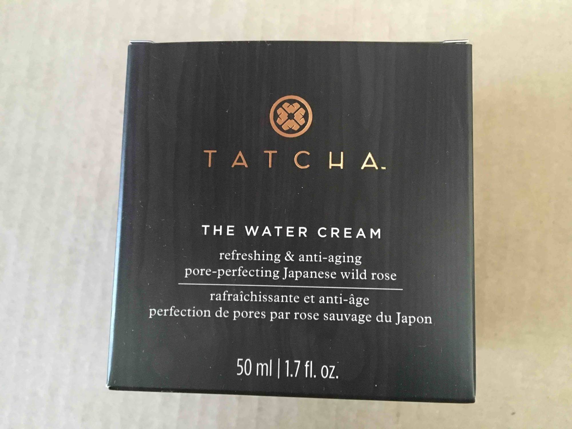 TATCHA - The water cream - Rafraîchissante et anti-âge