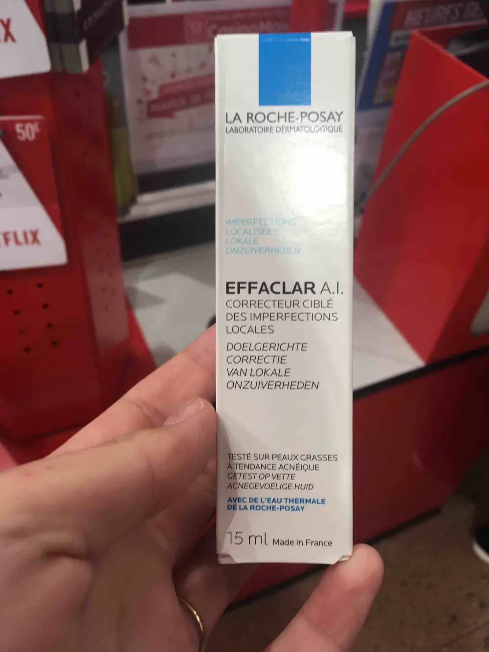 LA ROCHE-POSAY - Effaclar A.I.- Correcteur ciblé des imperfections locales