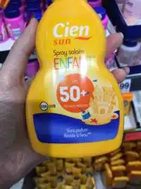 CIEN SUN - Spray solaire enfant FPS 50+