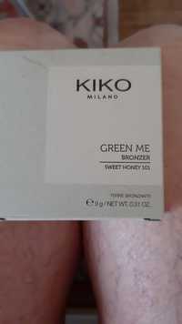 KIKO MILANO - Green me - Terre bronzante sweet honey 101