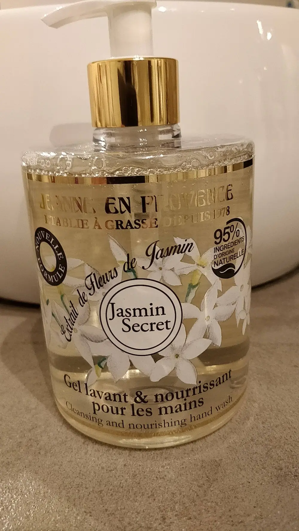 JEANNE EN PROVENCE - Jasmin secret - Gel lavant & nourrissant pour les mains