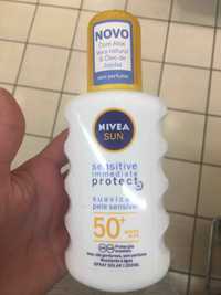 NIVEA - Sun sensitive immediate protect - Spray solar 50+ 
