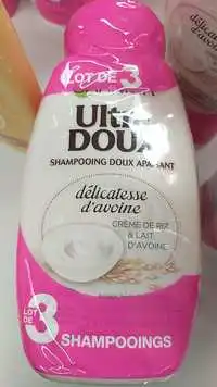 GARNIER - Ultra doux délicatesse d'avoine - Shampooing doux apaisant