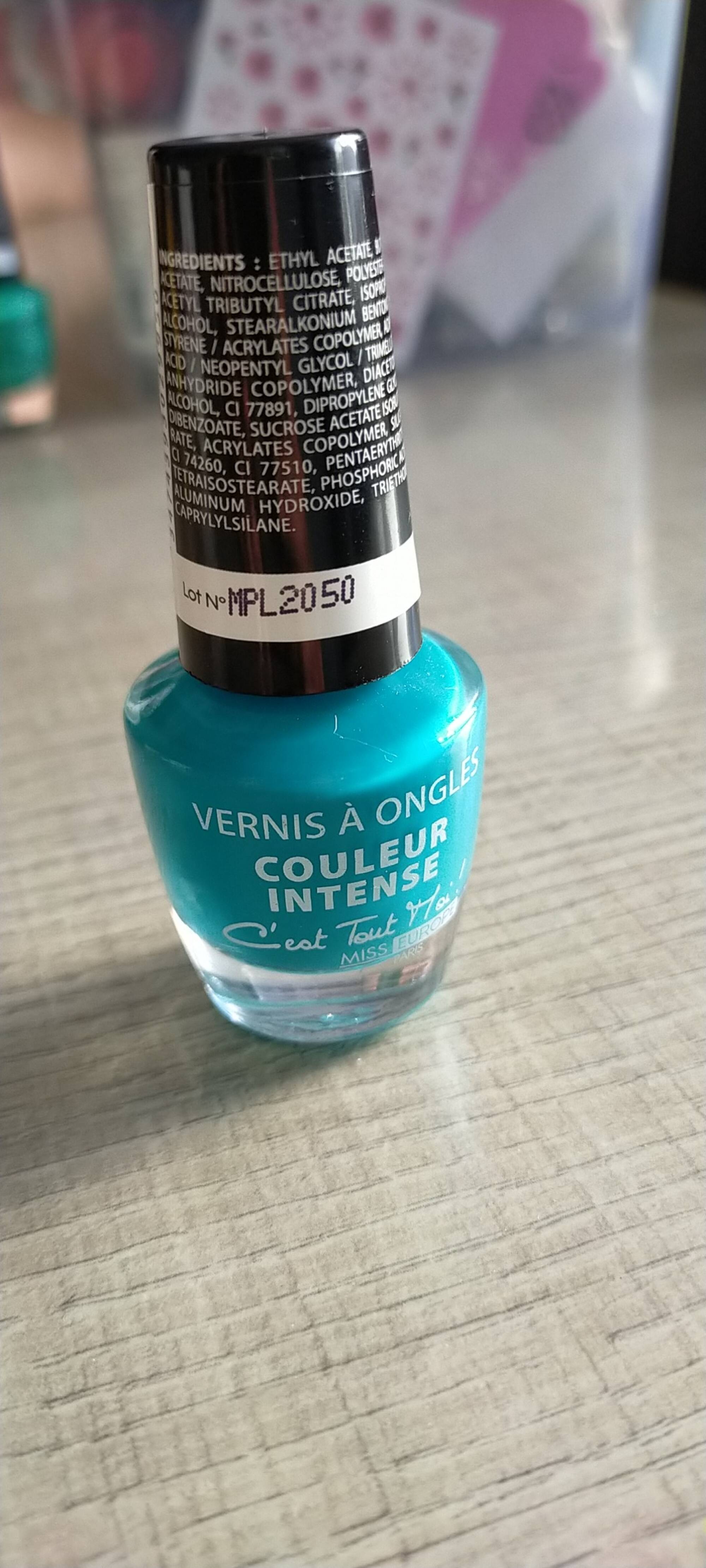 MISS EUROPE - Vernis à ongles couleur intense