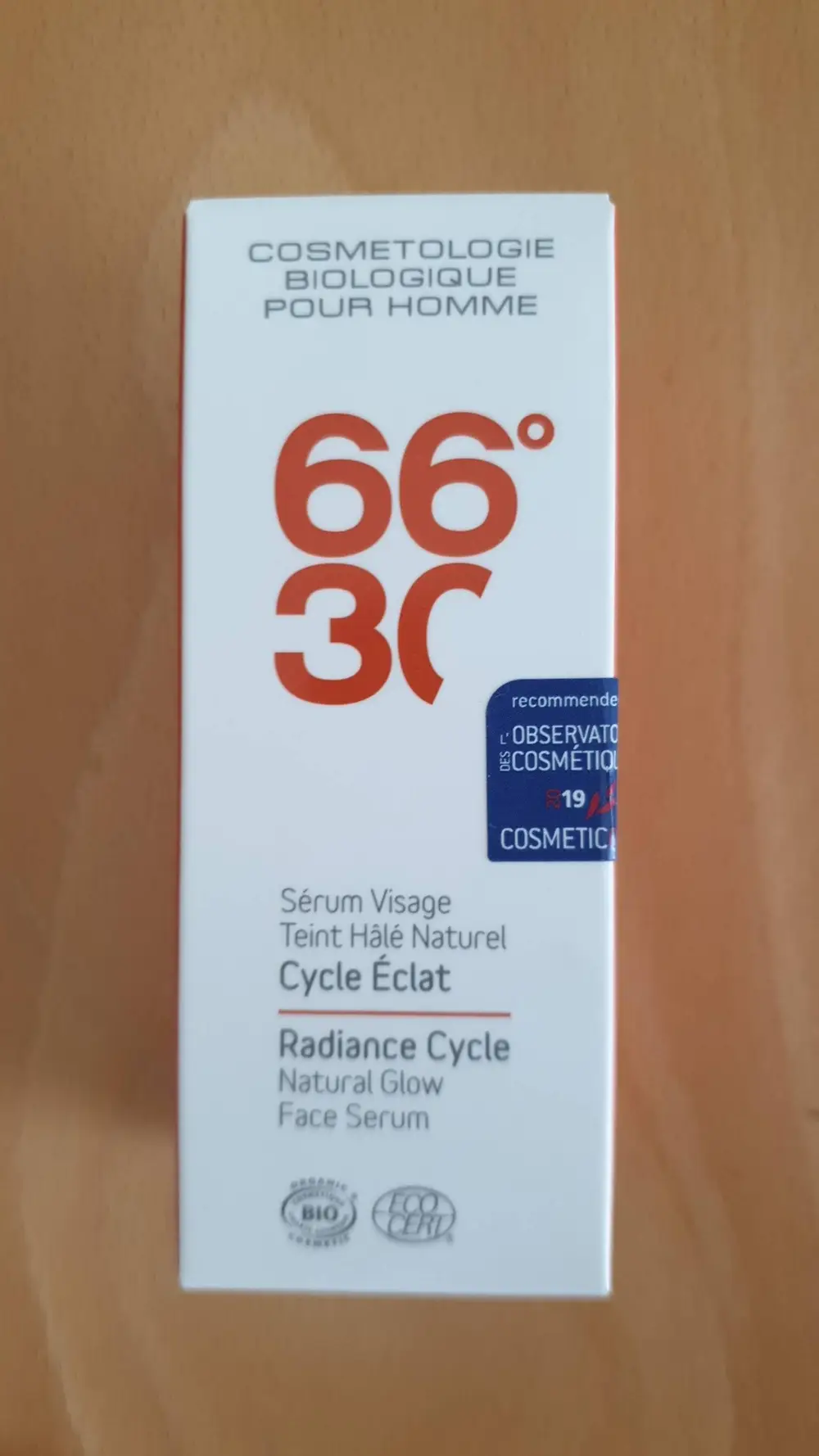 66°30 - Cycle éclat - Sérum visage teint hâlé naturel
