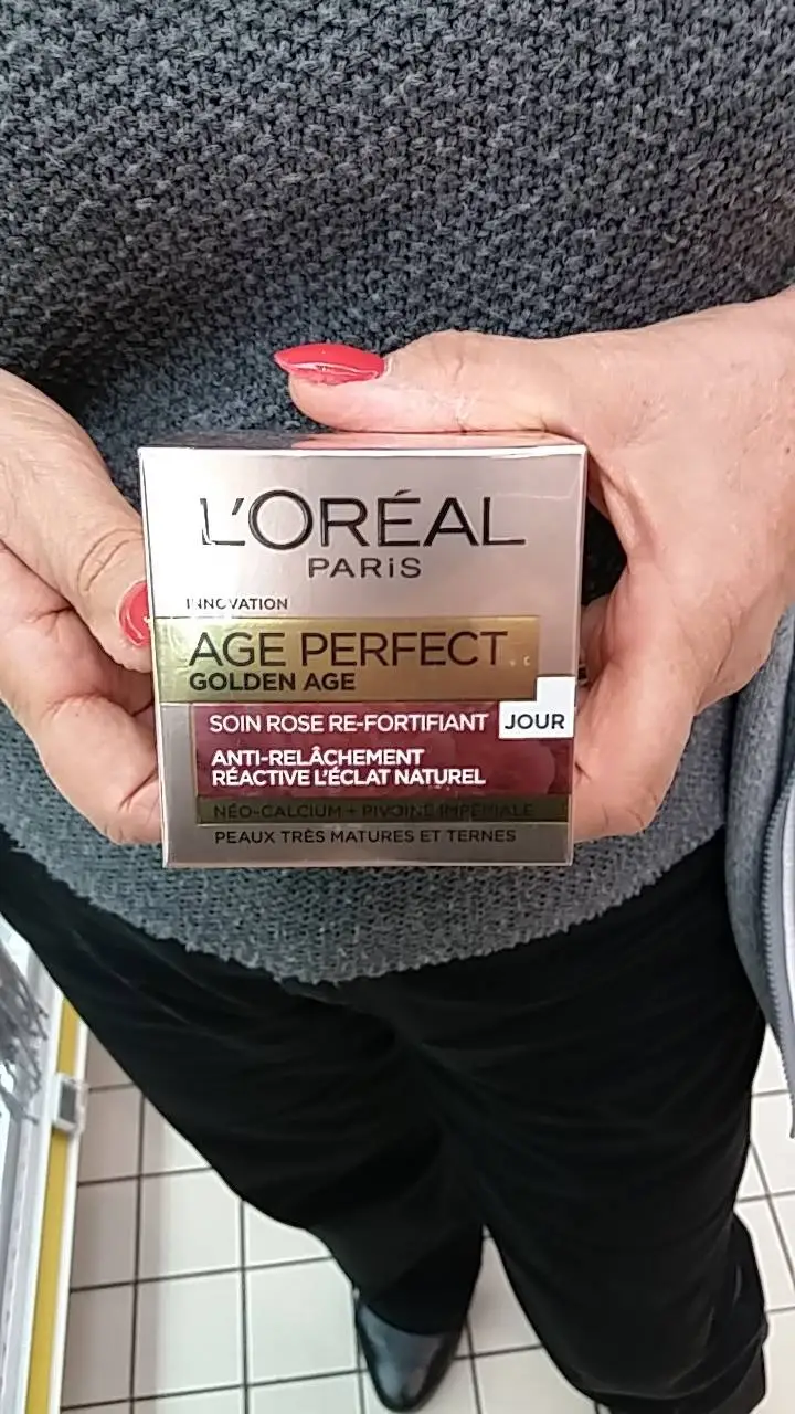 L'ORÉAL - Age perfect Golden Age - Soin rose re-fortifiant anti-relâchement réactive l'éclat naturel