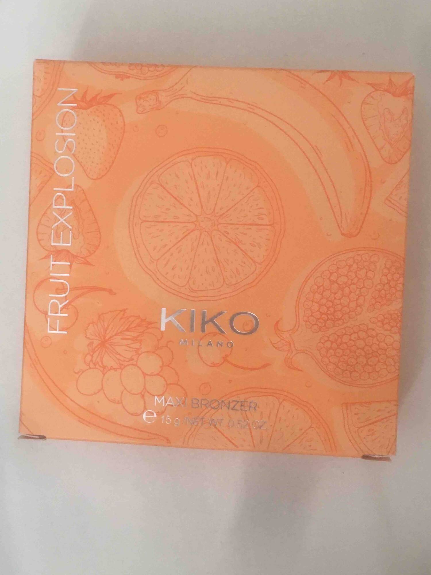 KIKO - Fruit explosion - Maxi bronzer