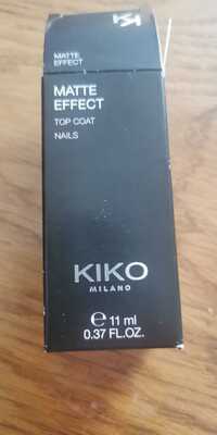 KIKO - Matte effect - Top coat nails