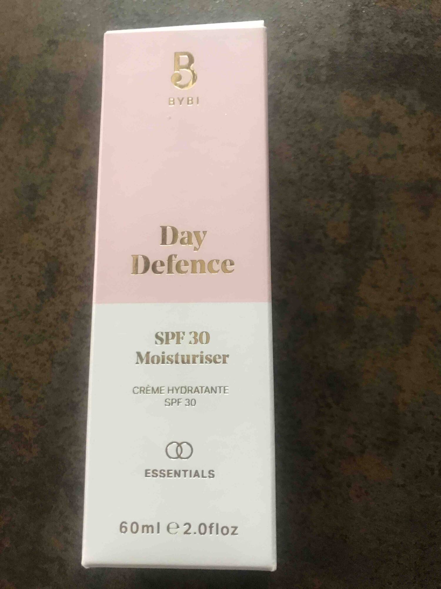 BYBI - Day defense - Crème hydratante SPF 30