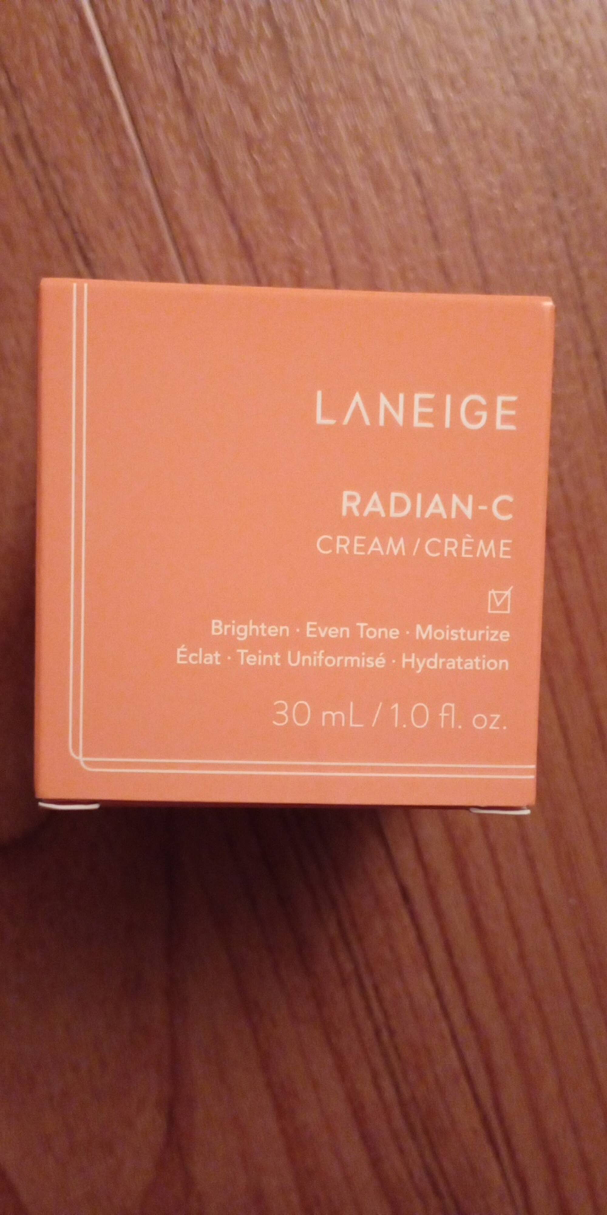 LANEIGE - Crème radian-C