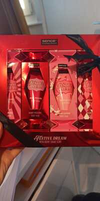 SENCE - Festive dream - Coffret shower gel, body peeling et lotion, hand cream