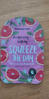 THE BEAUTY DEPT - Squeeze the day - Sheet mask