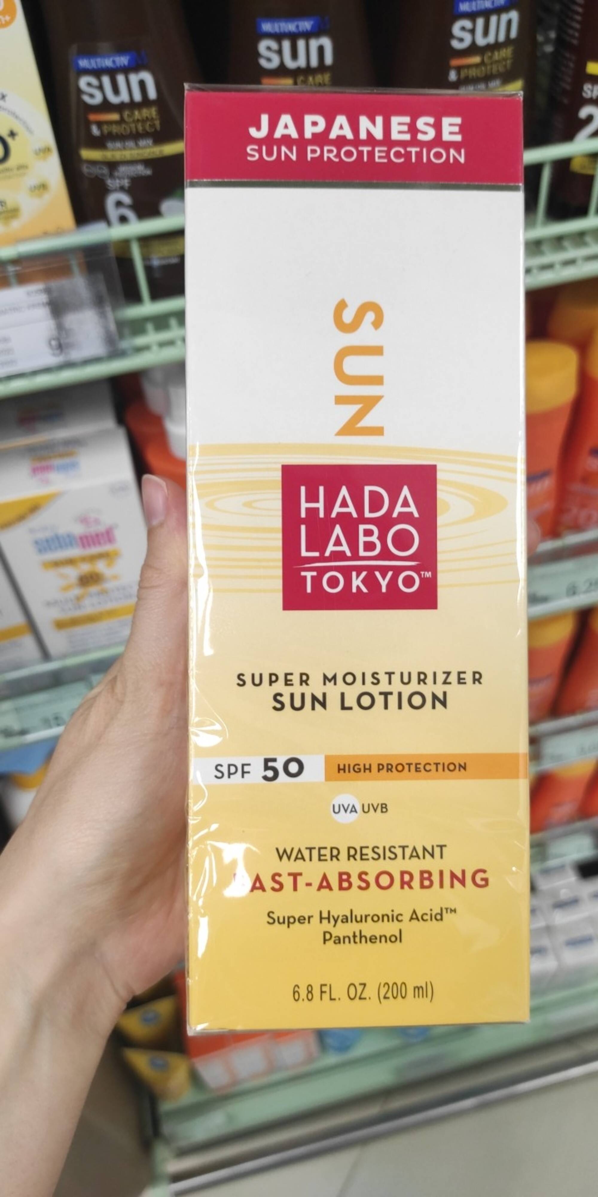 HADA LABO TOKYO - Super moisturizer - Sun lotion SPF 50