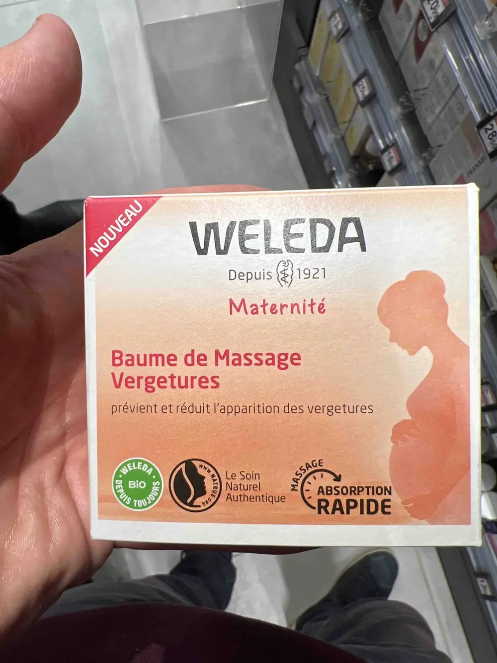 WELEDA - Maternité - Baume de massage vergetures