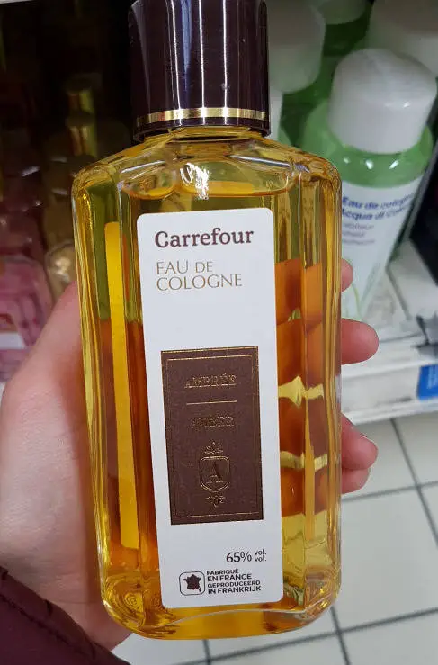 CARREFOUR - Ambrée - Eau de cologne