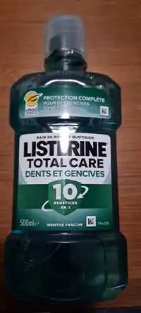 LISTERINE - Total care dents et gencives - Bain de bouche