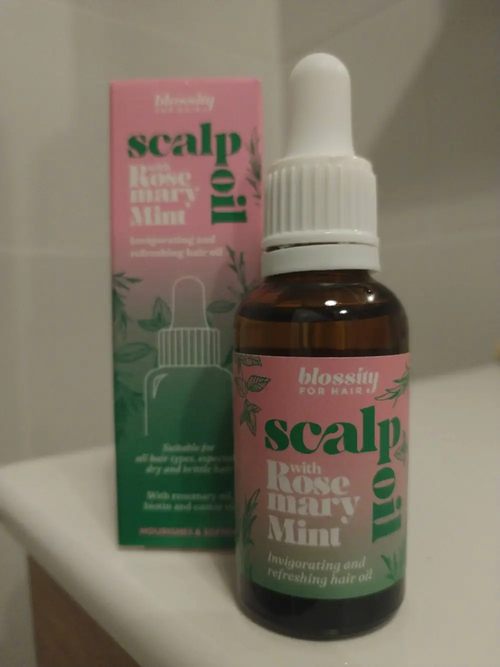 BLOSSITY FOR HAIR - Scalp oil with rosemary mint
