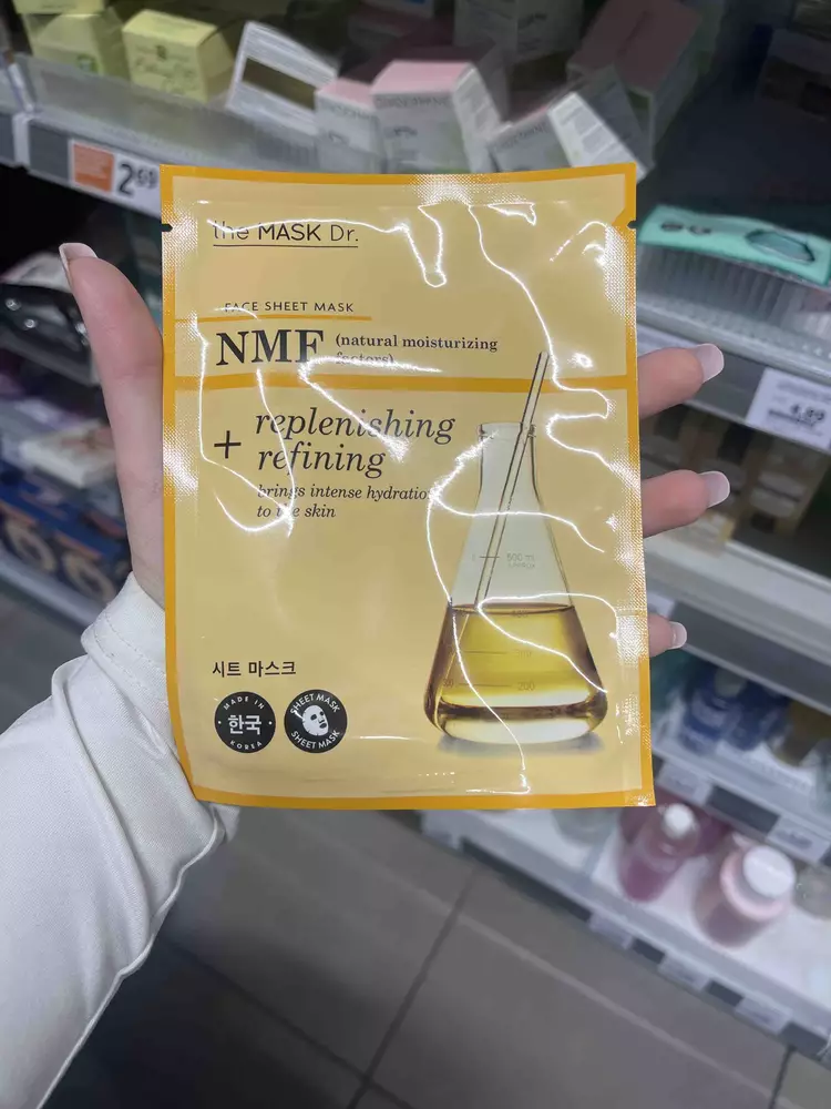 THE MASK DR. - NMF - Face sheet mask + replenishing refining