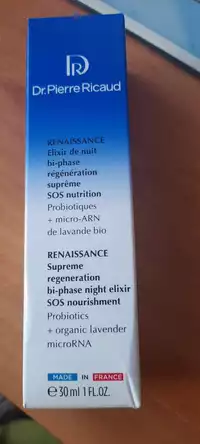 DR PIERRE RICAUD - Renaissance - Elixir de nuit bi-phase régénération suprême