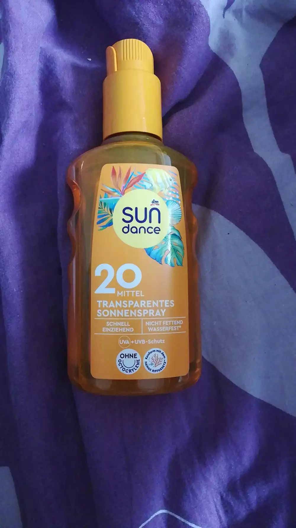 SUNDANCE - Transparents sonnenspray 20 mittel