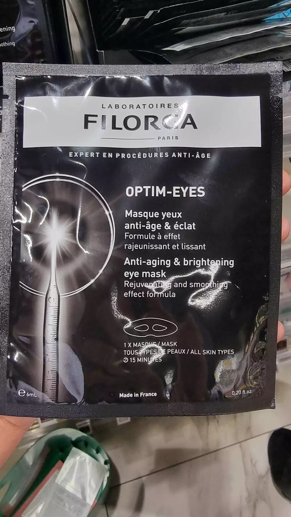 FILORGA - Optim-eyes - Masque yeux anti-âge & éclat