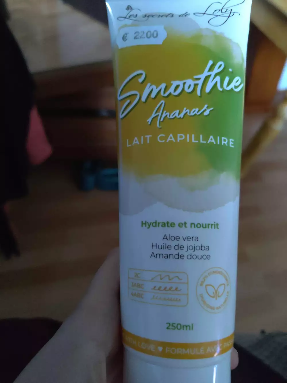 LES SECRETS DE LOLY - Smoothie ananas - Lait capillaire