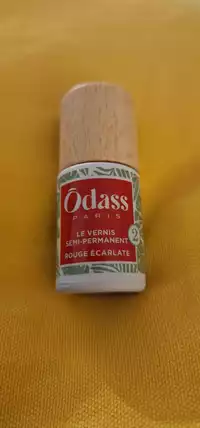 ÔDASS - Le vernis semi-permanent rouge écarlate 