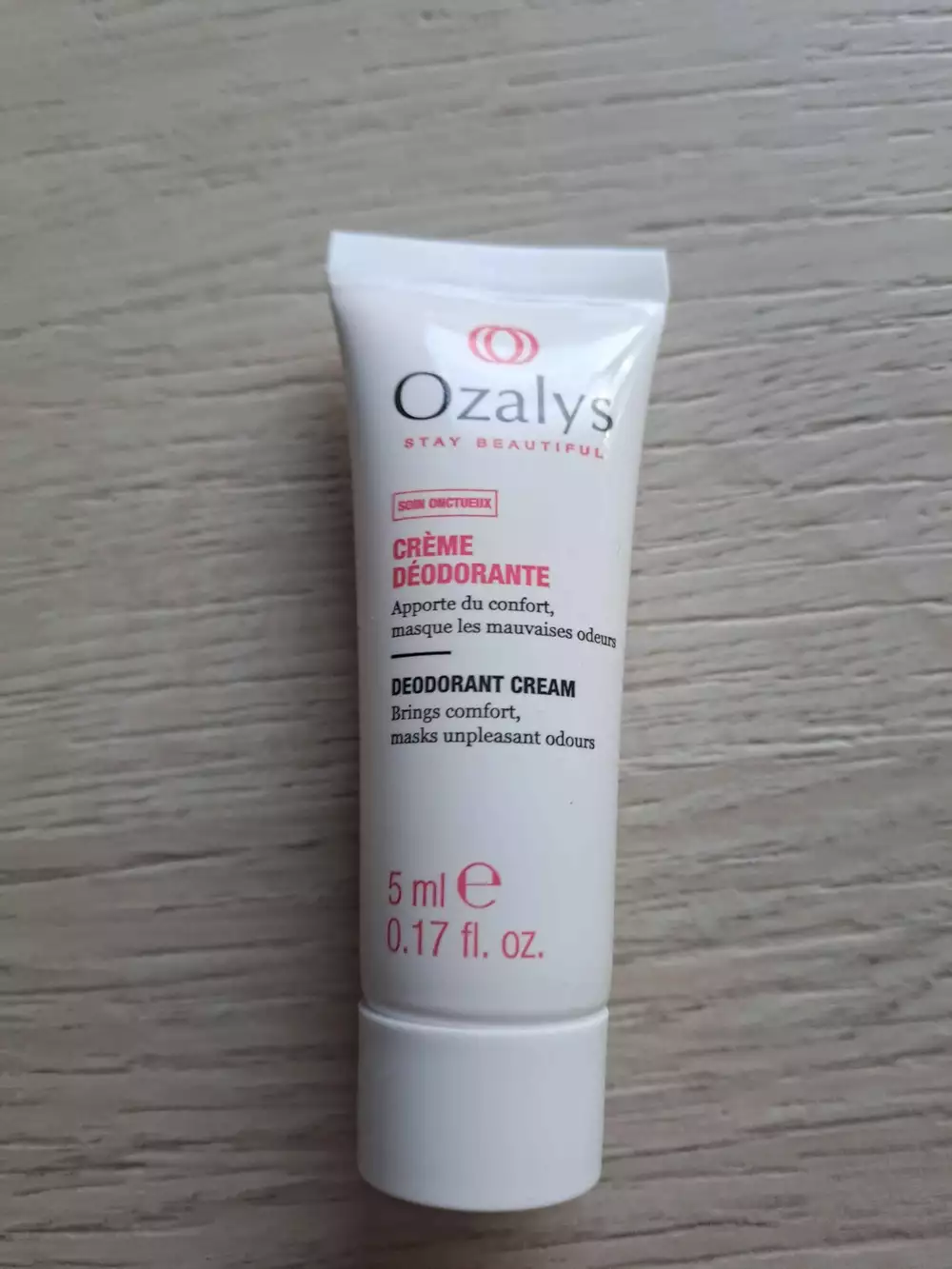 OZALYS - Soin onctueux - Crème déodorante