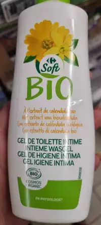 CARREFOUR - Gel de toilette intime bio