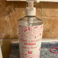 ECO+ - Crème lavante recharge parfum fleuri