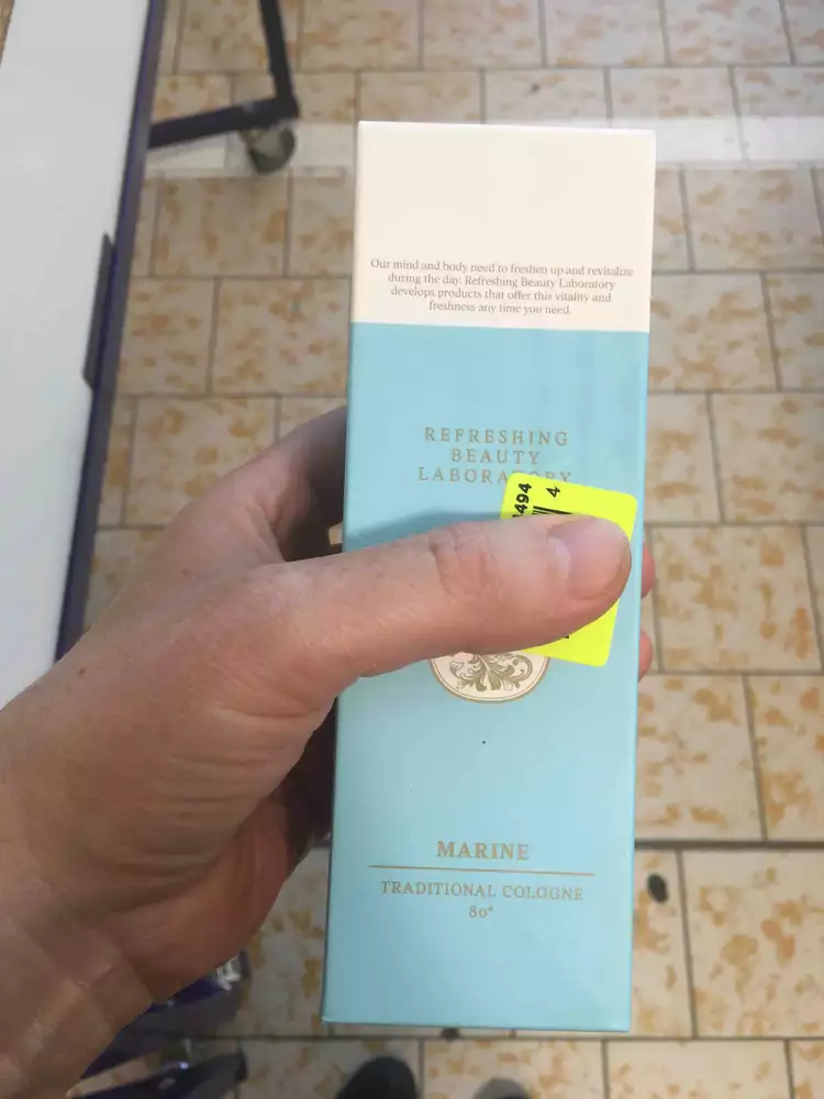 REFRESHING BEAUTY LABORATORY - Marine - Traditional cologne 80°
