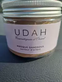 UDAH - Masque ghassoul senteur d'orient