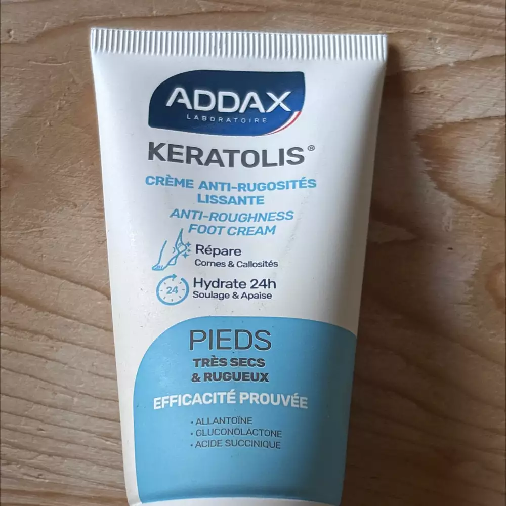 ADDAX - Keratolis - Crème anti-rugosités lissante