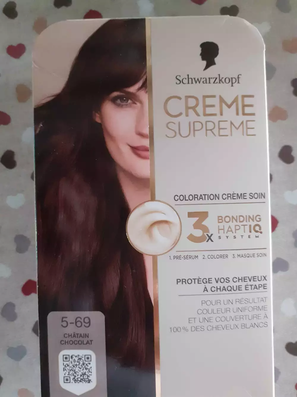 SCHWARZKOPF - Crème suprême 5-69 châtain chocolat