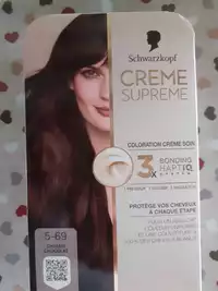 SCHWARZKOPF - Crème suprême 5-69 châtain chocolat