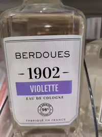 BERDOUES - Eau de cologne violette
