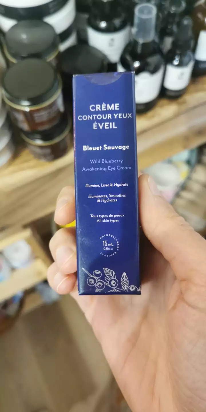 TA PEAU TON FRUIT - Bleuet sauvage - Crème contour yeux éveil